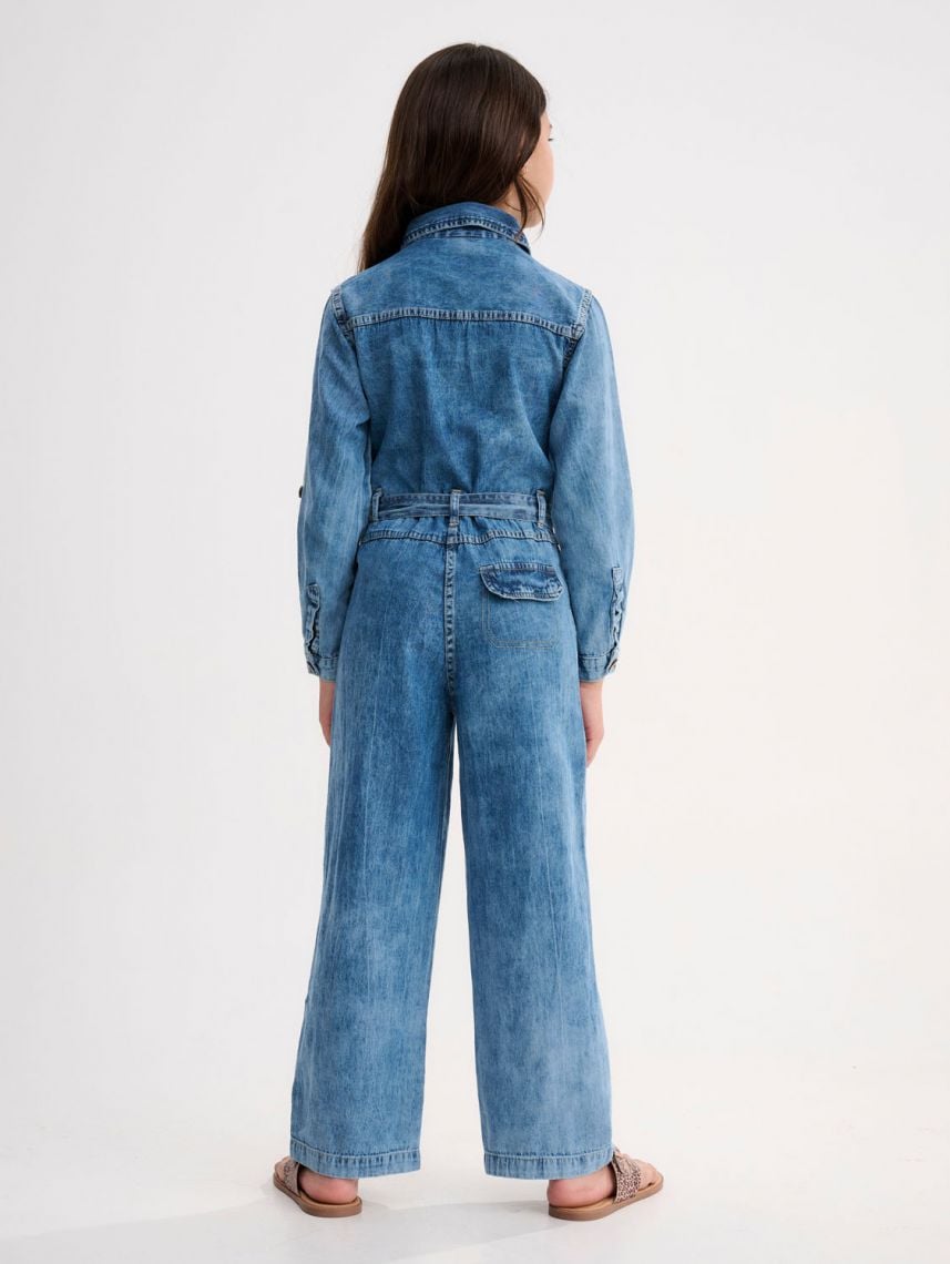 אוברול ג’ינס ארוך