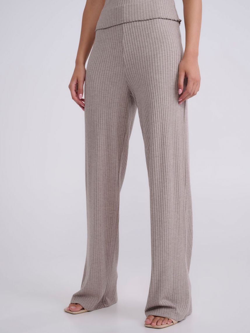 מכנסי סריג ארוכים