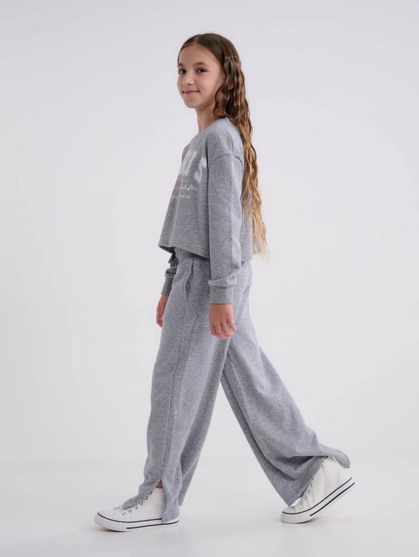 מכנסי פרנץ’ טרי ארוכים