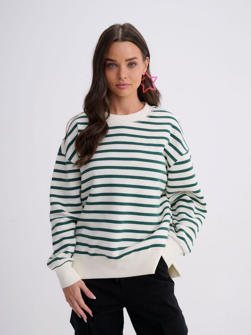 סווטשירט פסים