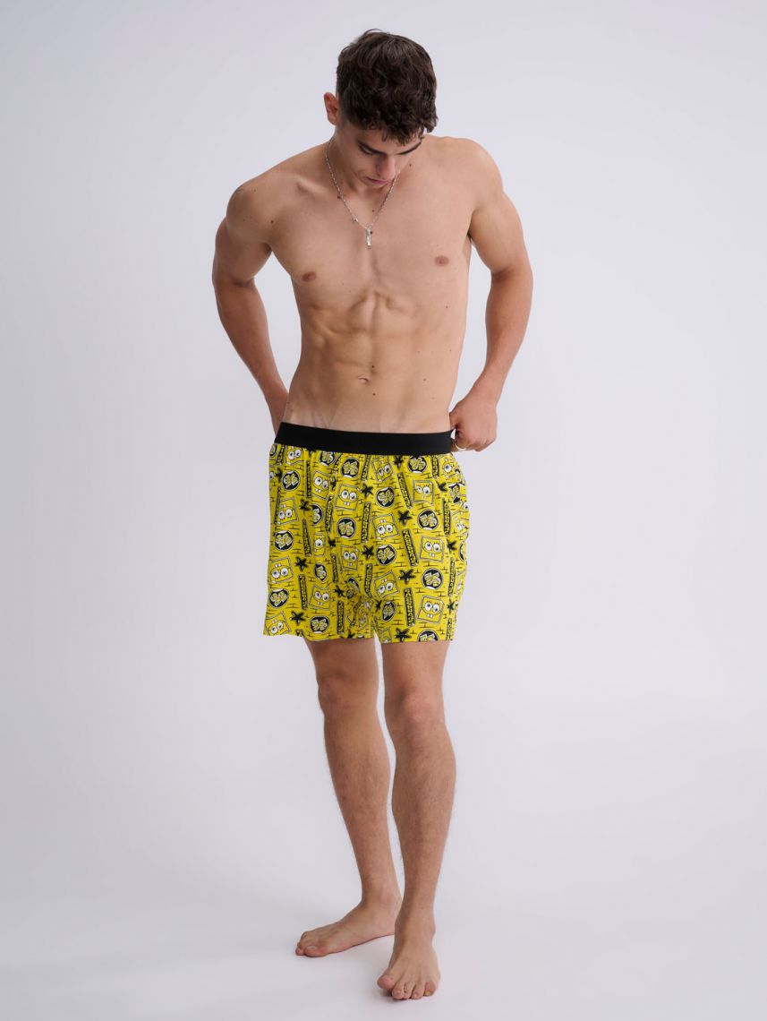מכנסי פיג’מה קצרים | SpongeBob
