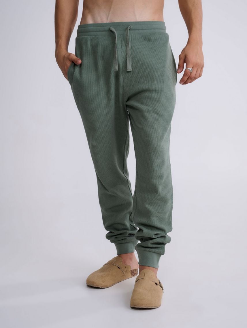 מכנסי פיג’מה וופל