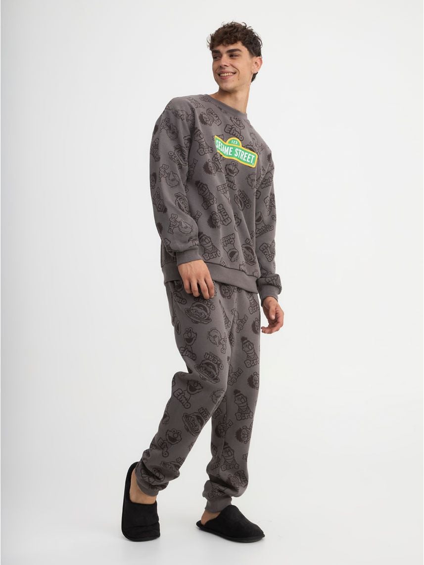 סט פיג’מת פוטר ארוכה | Sesame Street