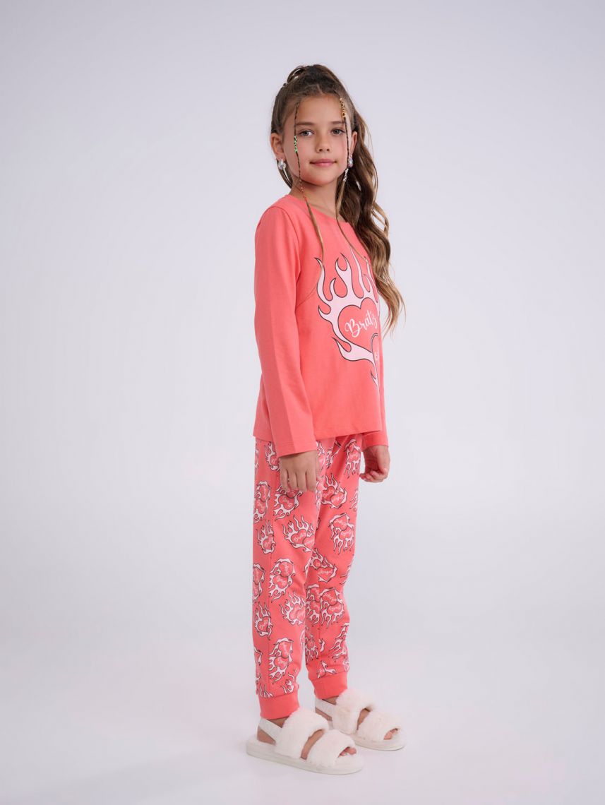 סט פיג’מה ארוכה | BRATZ
