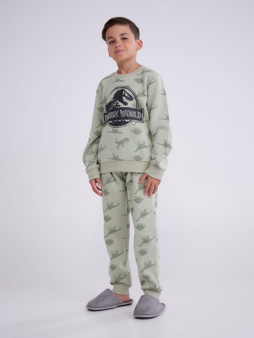 סט פיג’מה ארוכה | Jurassic World