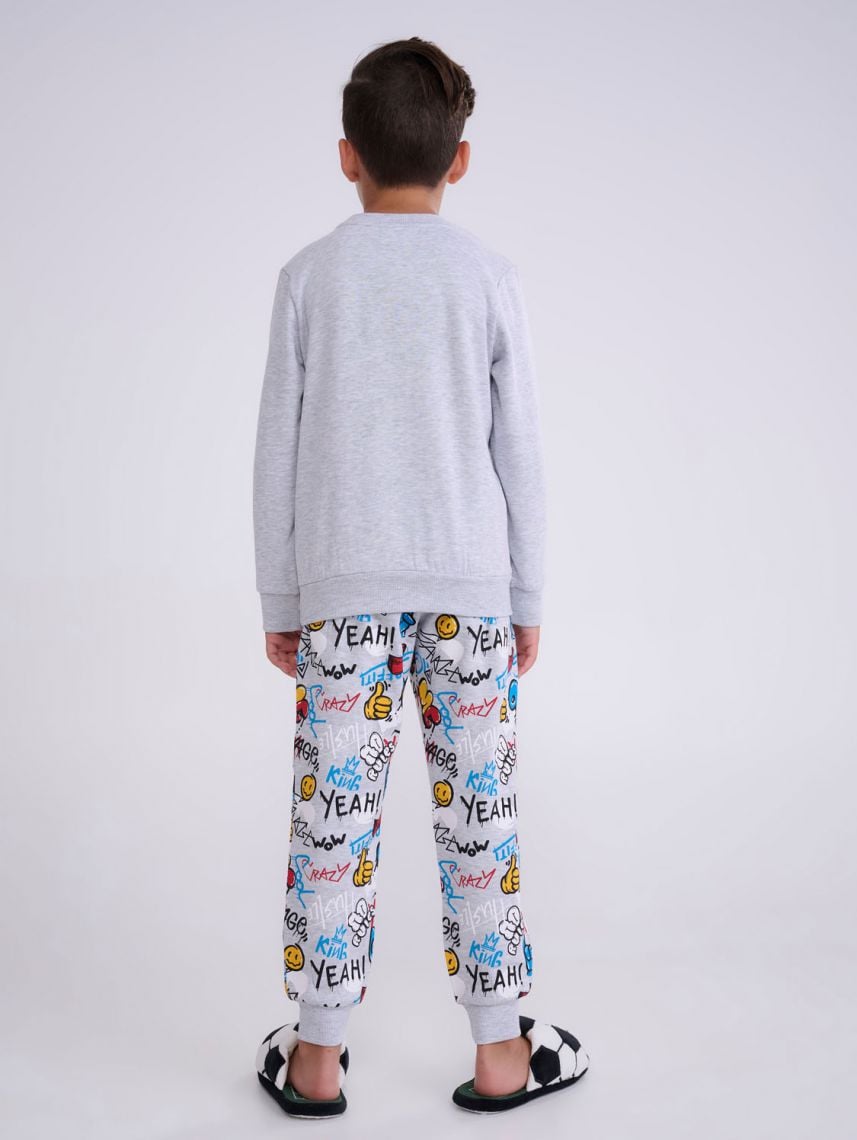 סט פיג’מת פוטר ארוכה