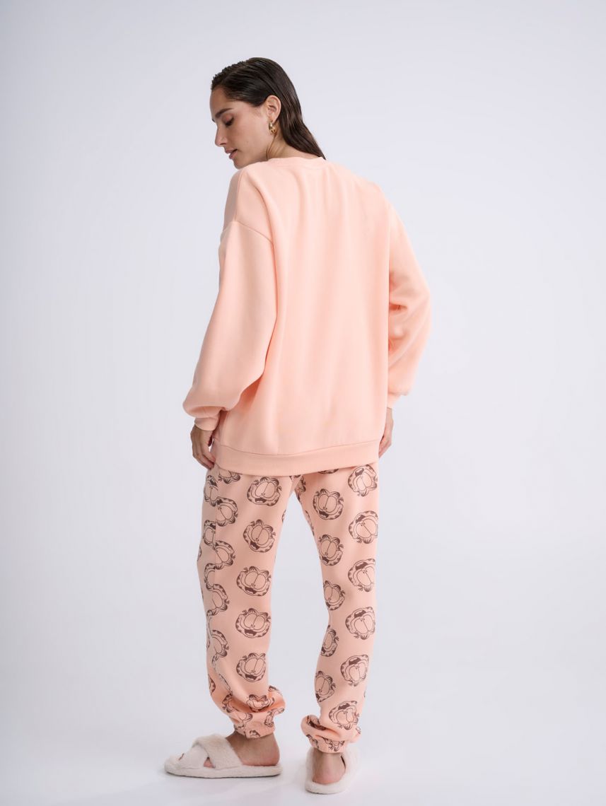 סט פיג’מת פוטר ארוכה | Garfield