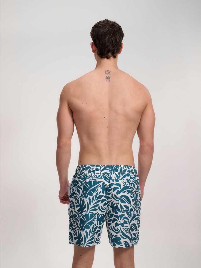 מכנסי בגד ים עם הדפס