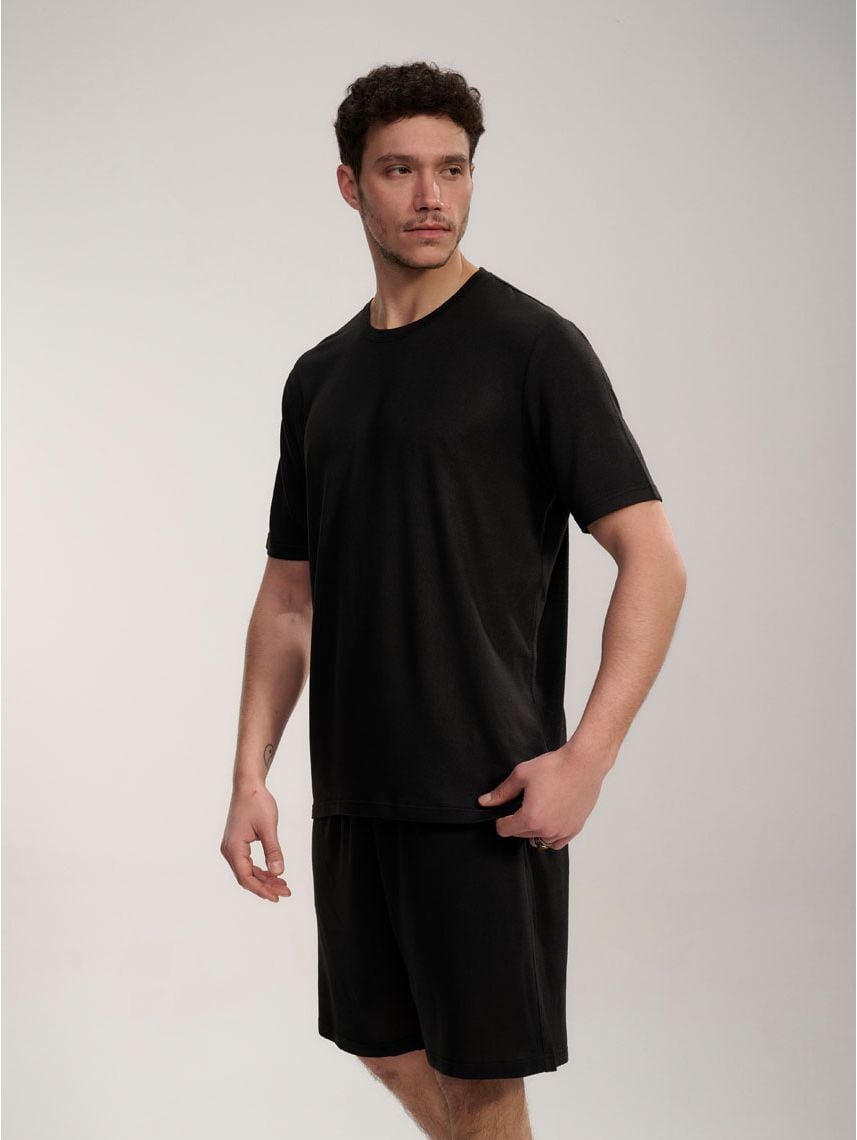 סט פיג’מה קצרה