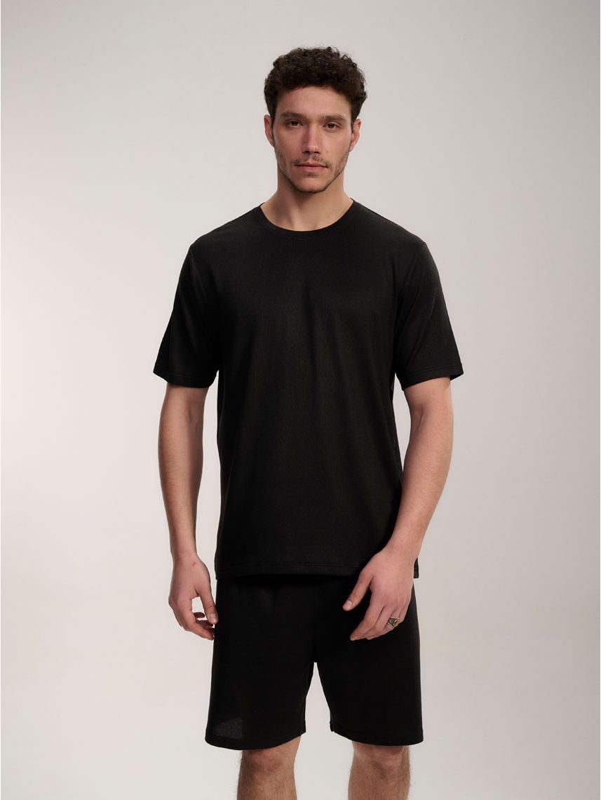 סט פיג’מה קצרה