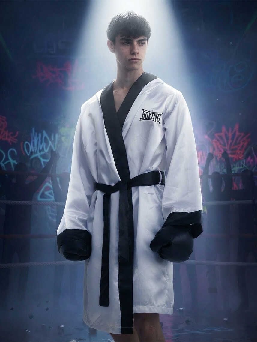 חלוק לתחפושת מתאגרף