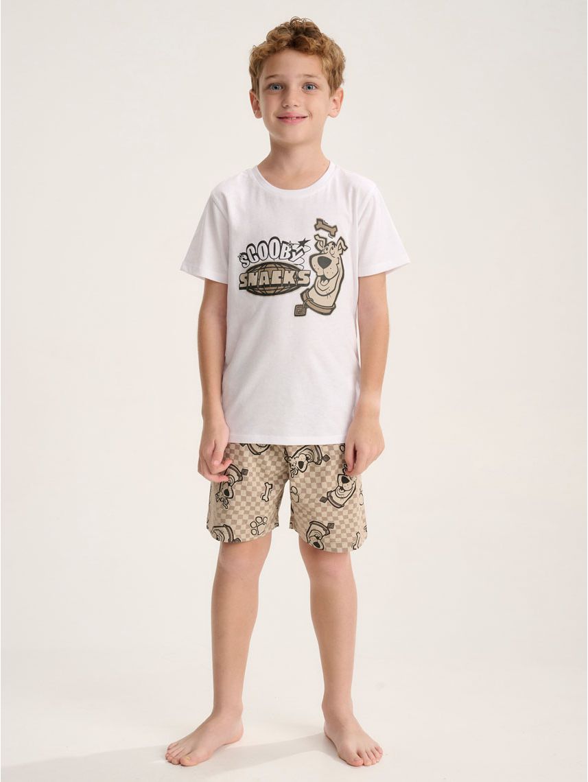 סט פיג’מה קצרה | Scooby Doo