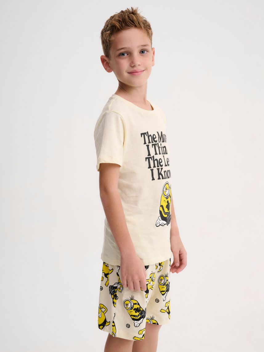 סט פיג’מה קצרה | Minions
