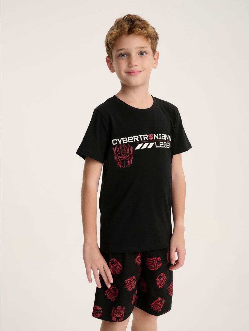 סט פיג’מה קצרה | Transformers