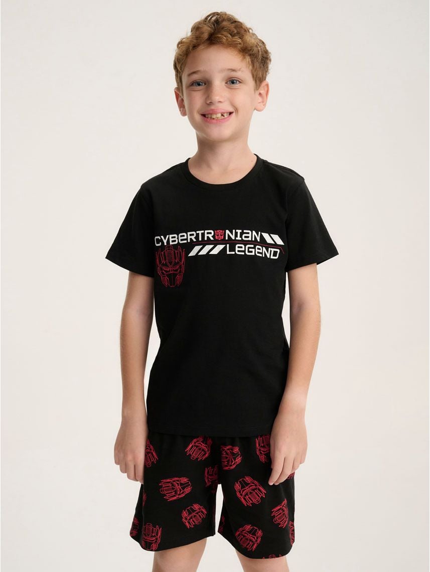 סט פיג’מה קצרה | Transformers