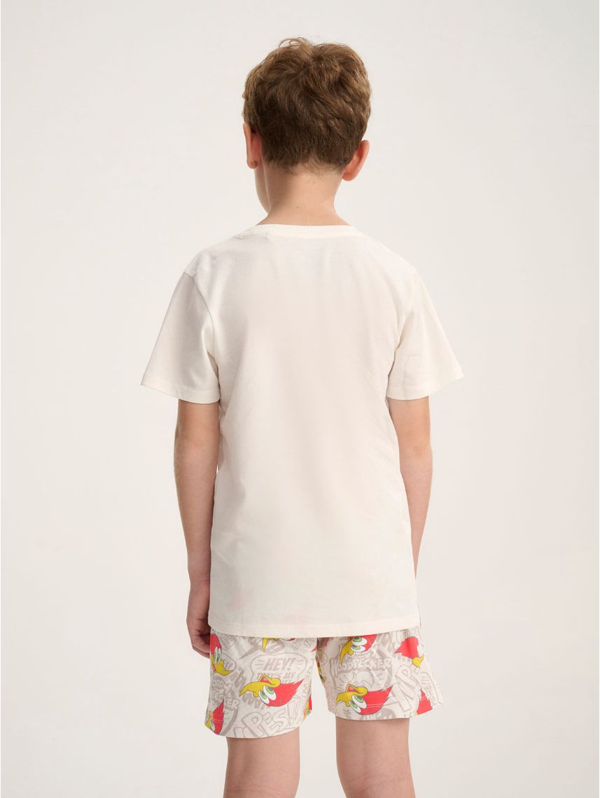 סט פיג’מה קצרה  | Woody Woodpecker