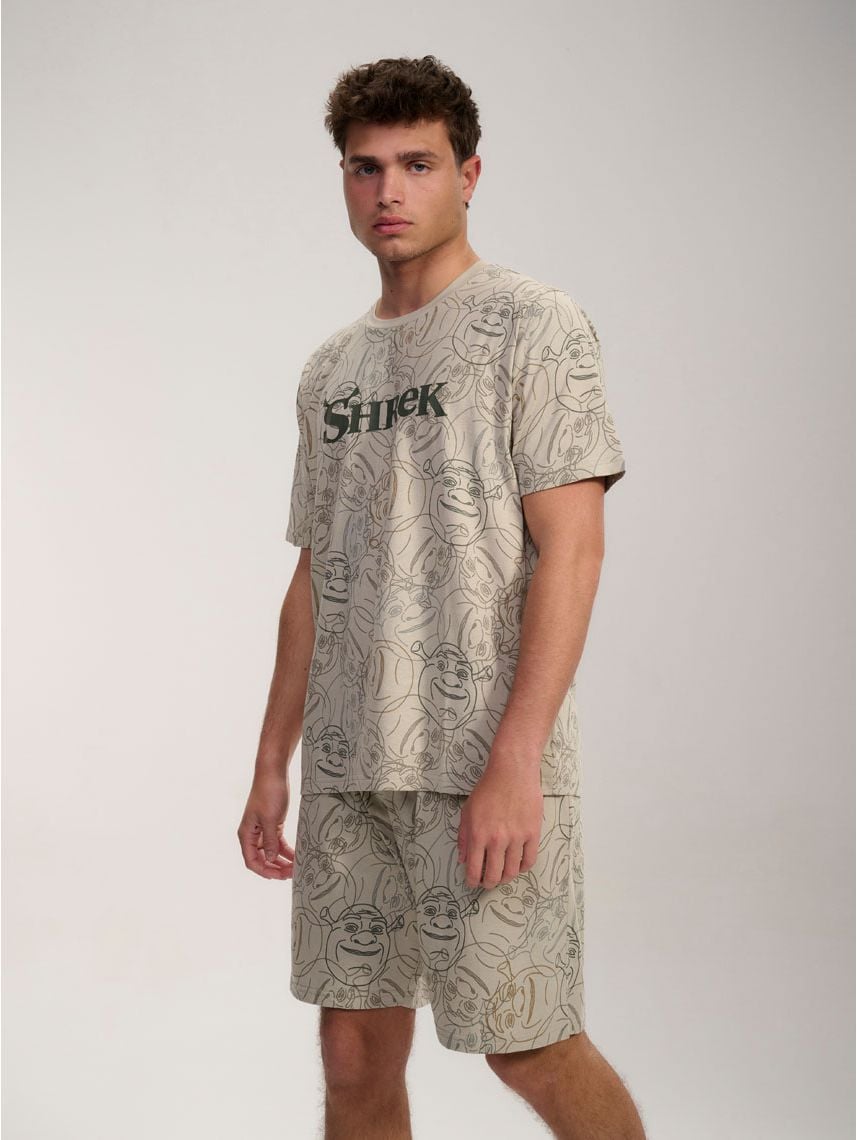 סט פיג’מה קצרה | Shrek