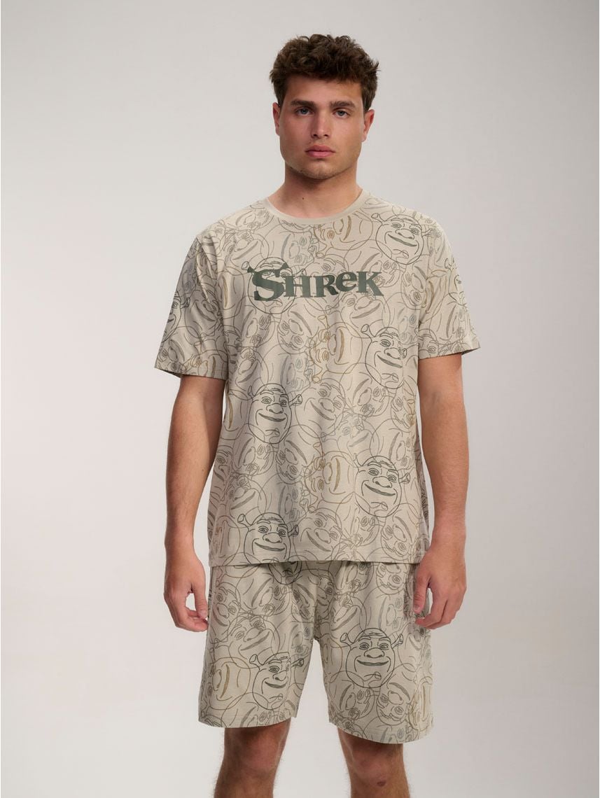 סט פיג’מה קצרה | Shrek
