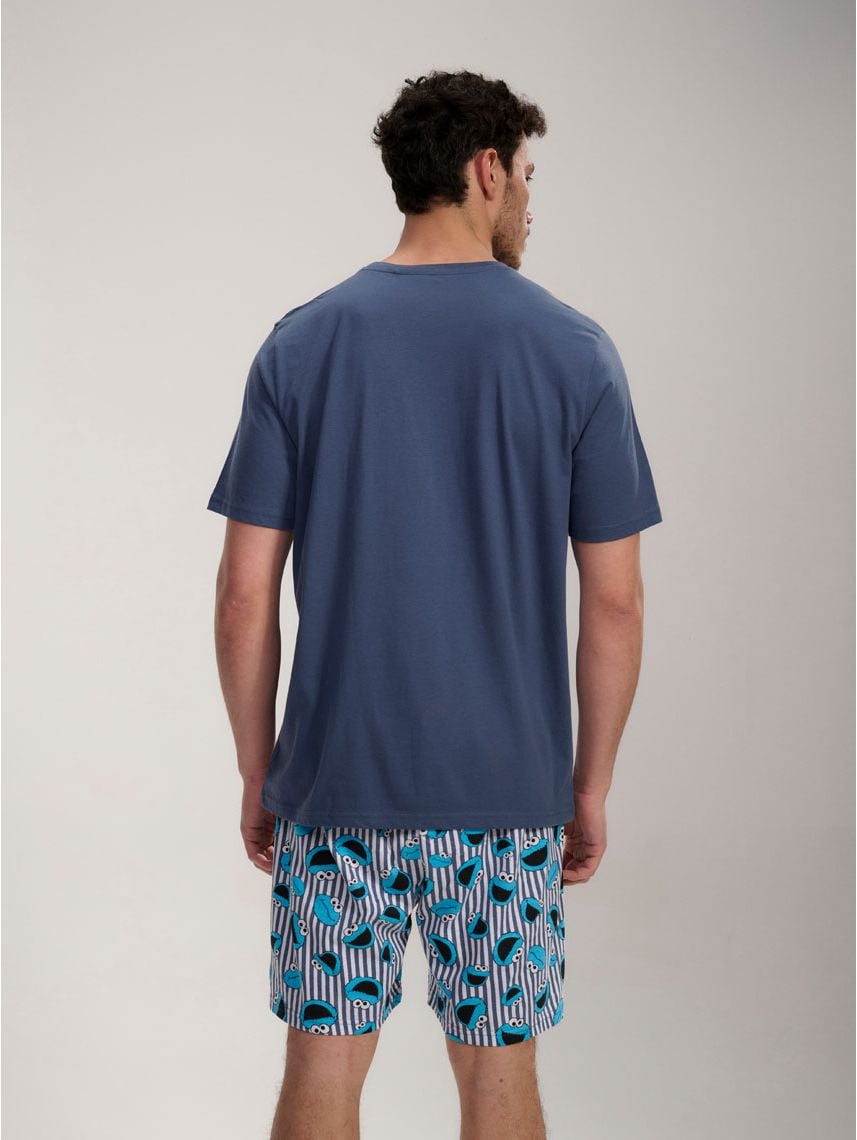 סט פיג’מה קצרה| Sesame Street