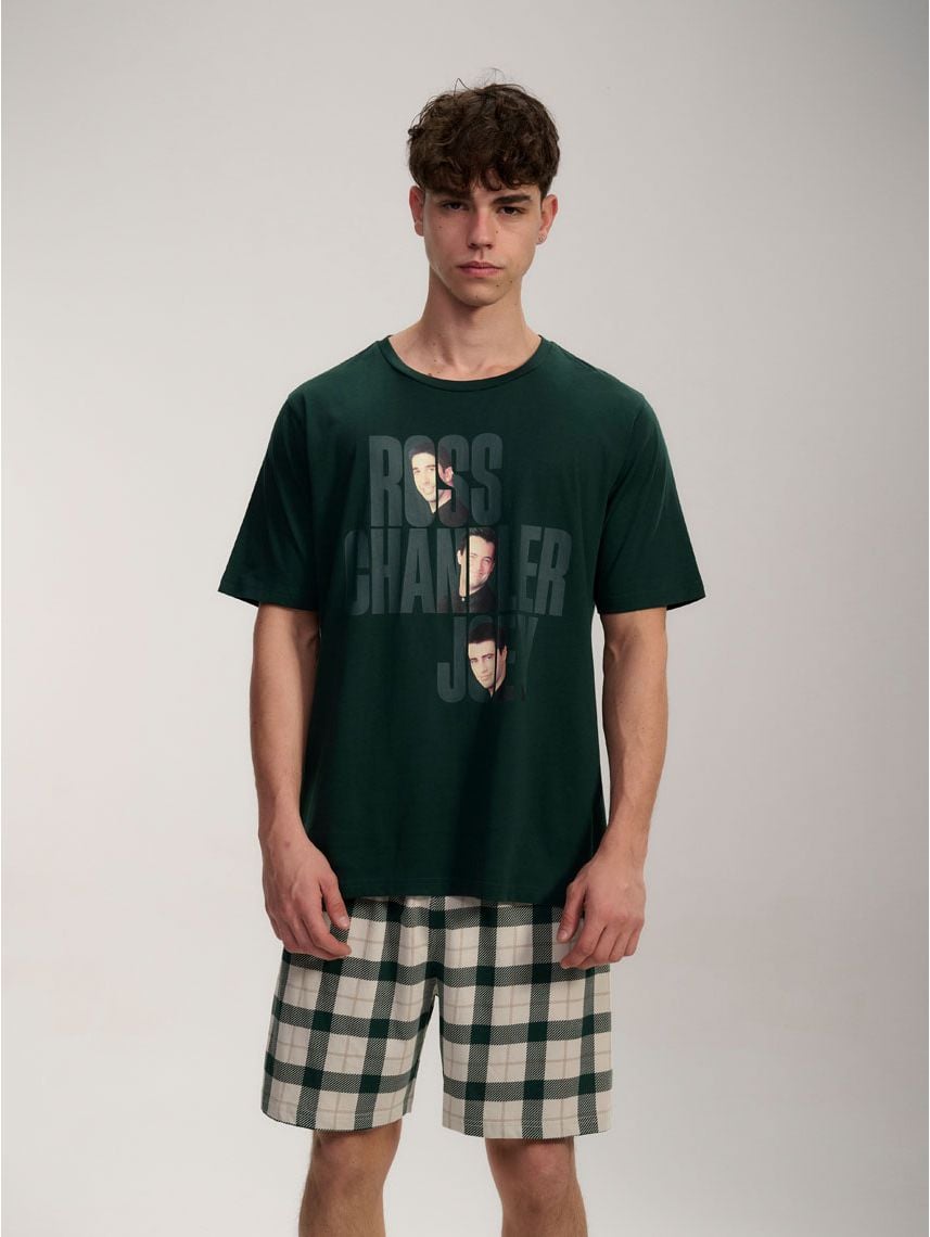 סט פיג’מה קצרה | Friends