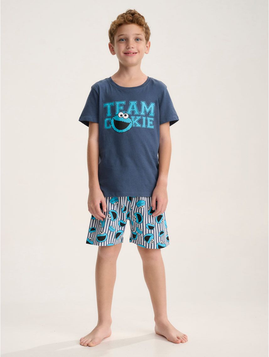 סט פיג’מה קצרה | Sesame Street