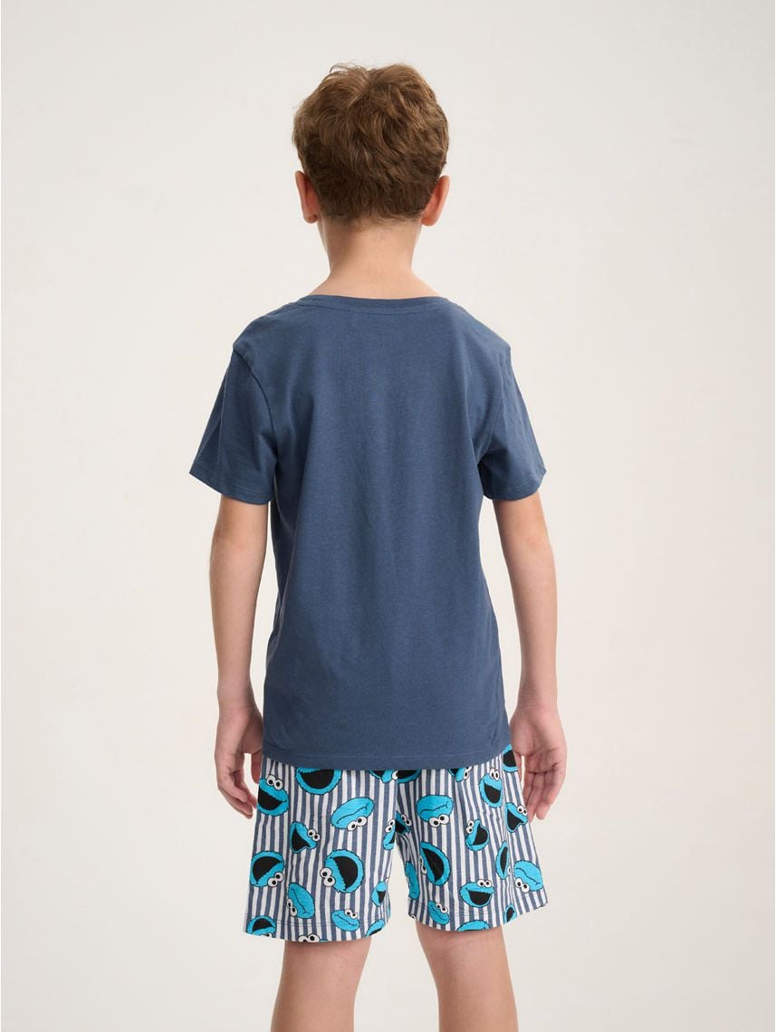 סט פיג’מה קצרה | Sesame Street