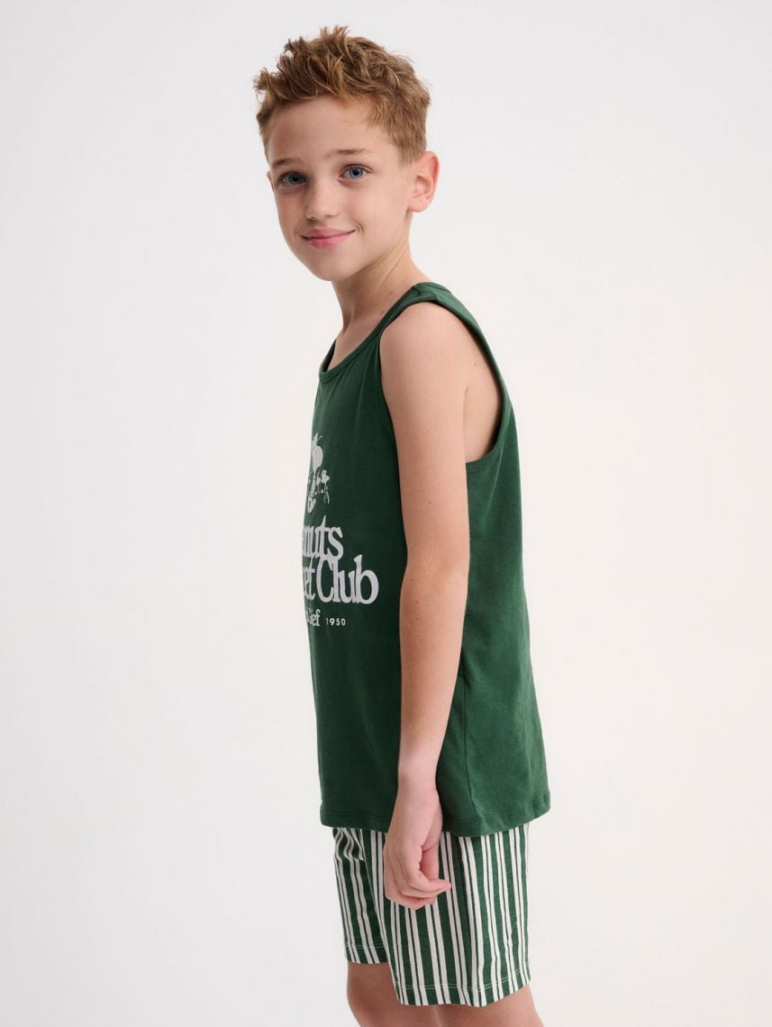 סט פיג’מה קצרה | Snoopy