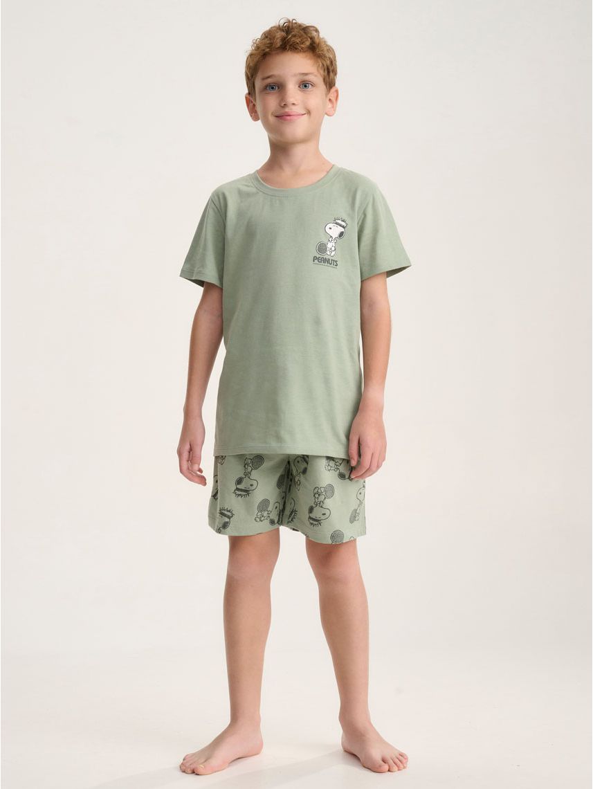 סט פיג’מה קצרה  | Snoopy