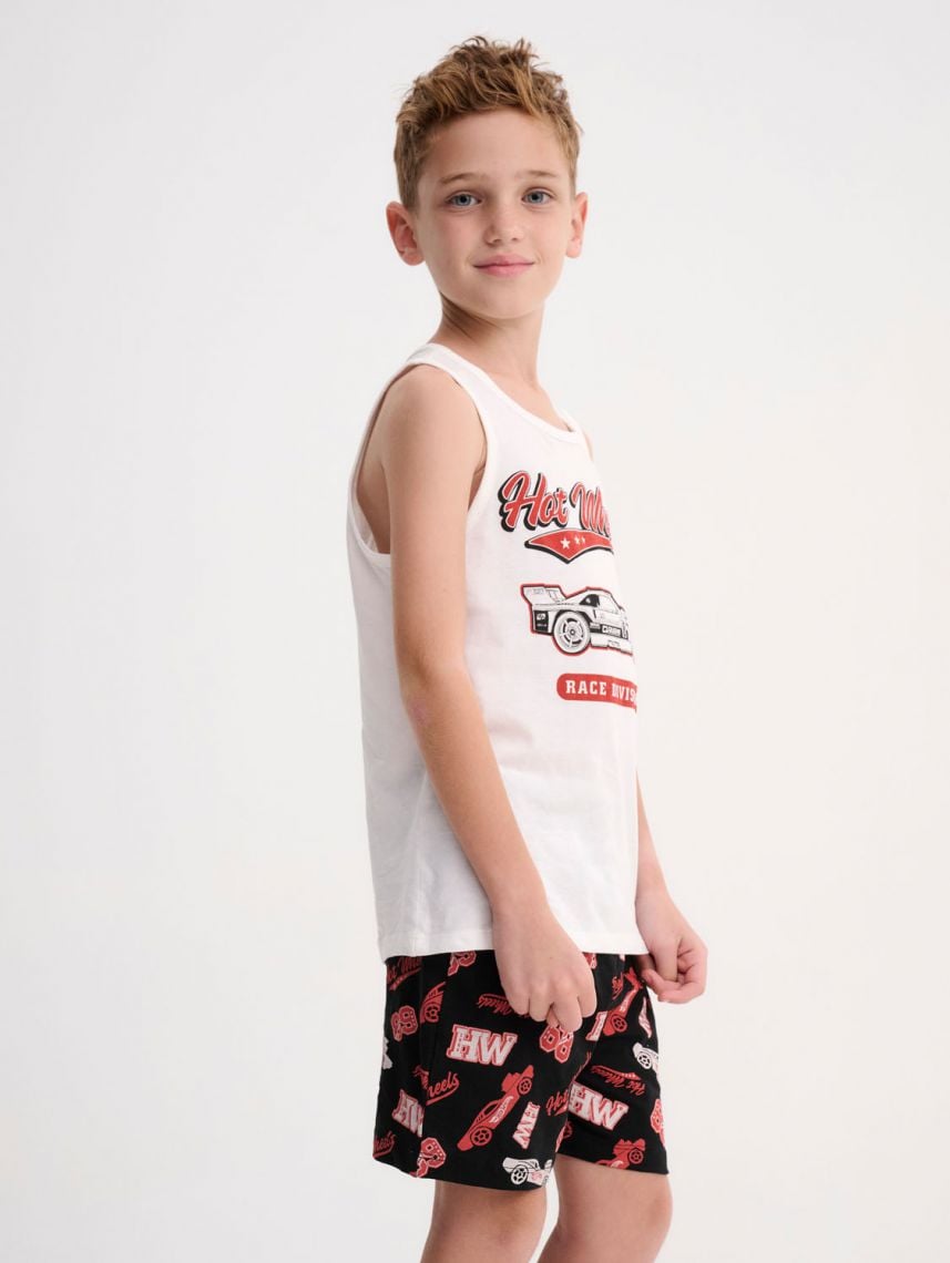 סט פיג’מה קצרה | Hot Wheels