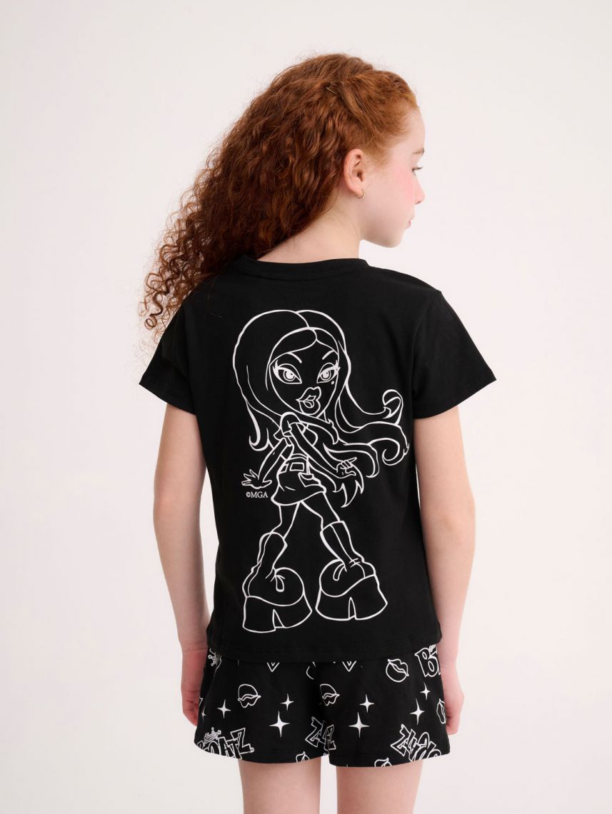 סט פיג’מה קצרה | Bratz