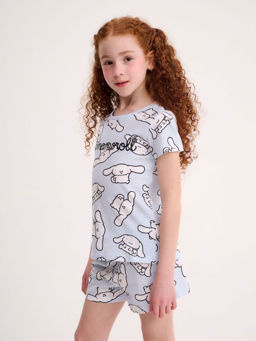 סט פיג’מה קצרה | Cinnamoroll