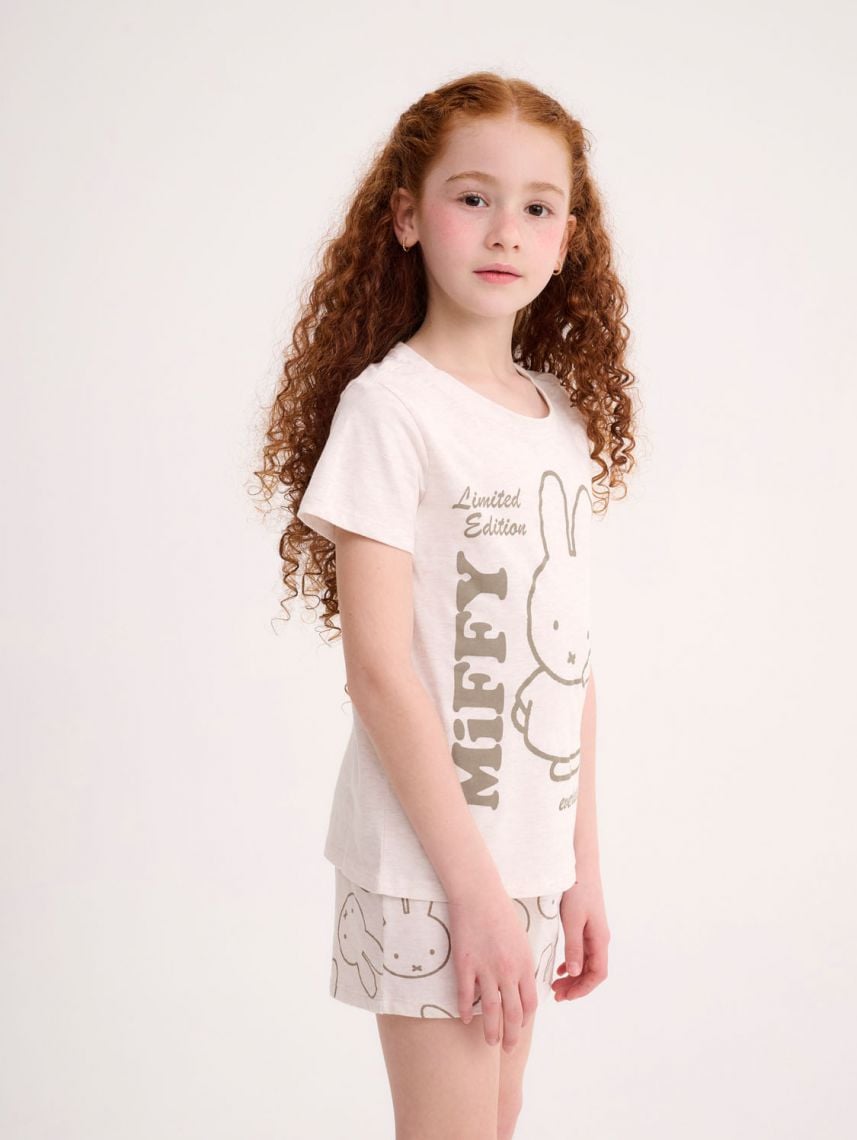 סט פיג’מה קצרה | Miffy