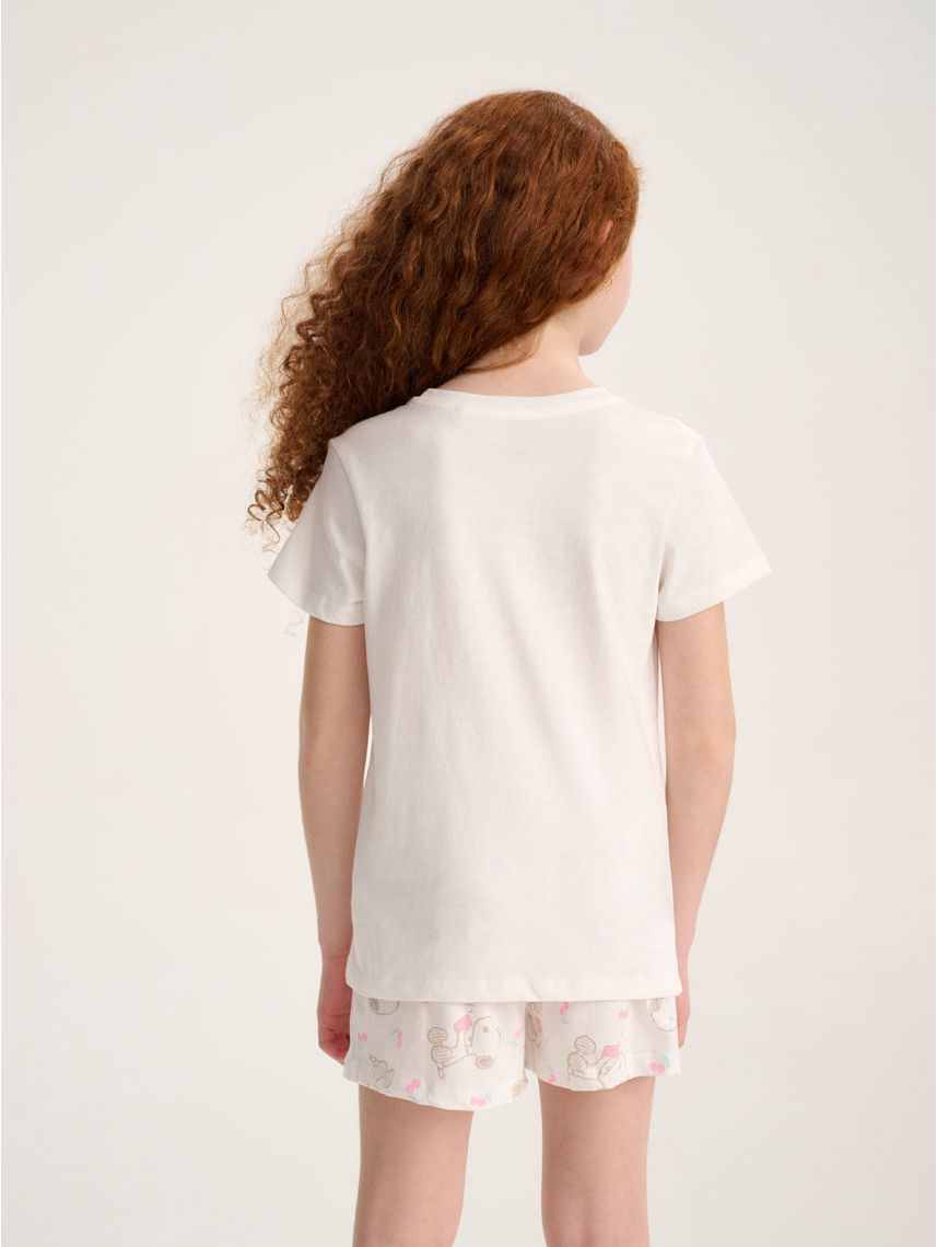 סט פיג’מה קצרה | Snoopy