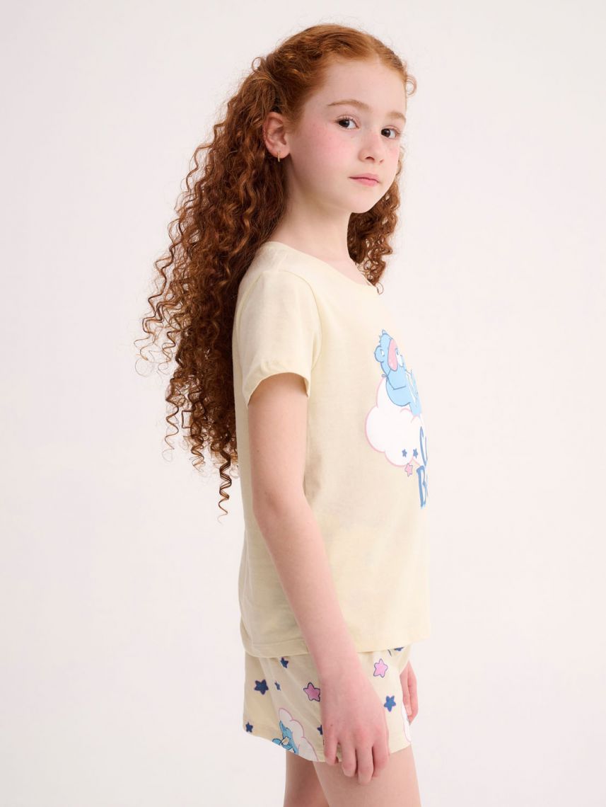 סט פיג’מה קצרה | Care Bears