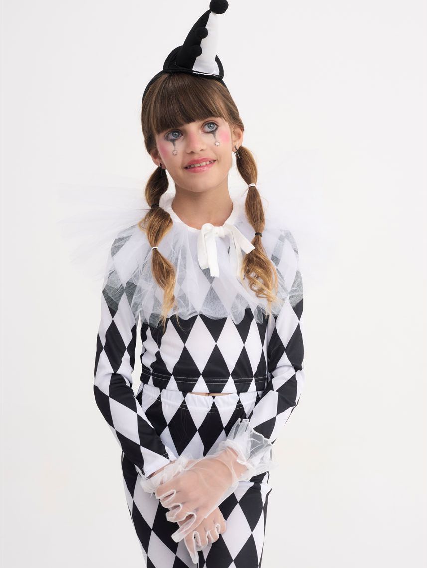 טופ לתחפושת פיירו