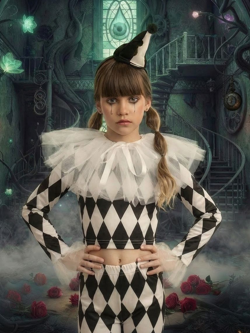 טופ לתחפושת פיירו