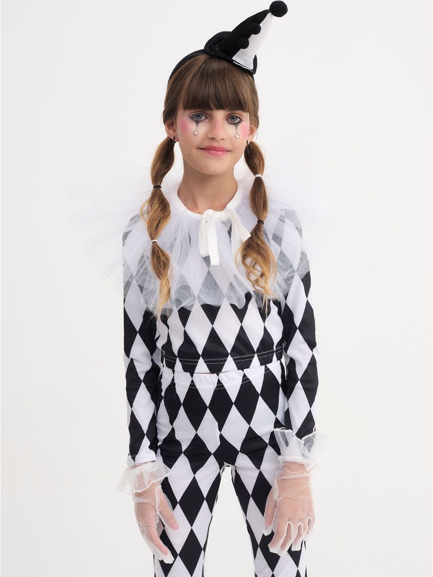 טופ לתחפושת פיירו