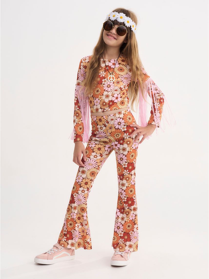 מכנסי פדלפון לתחפשות היפית