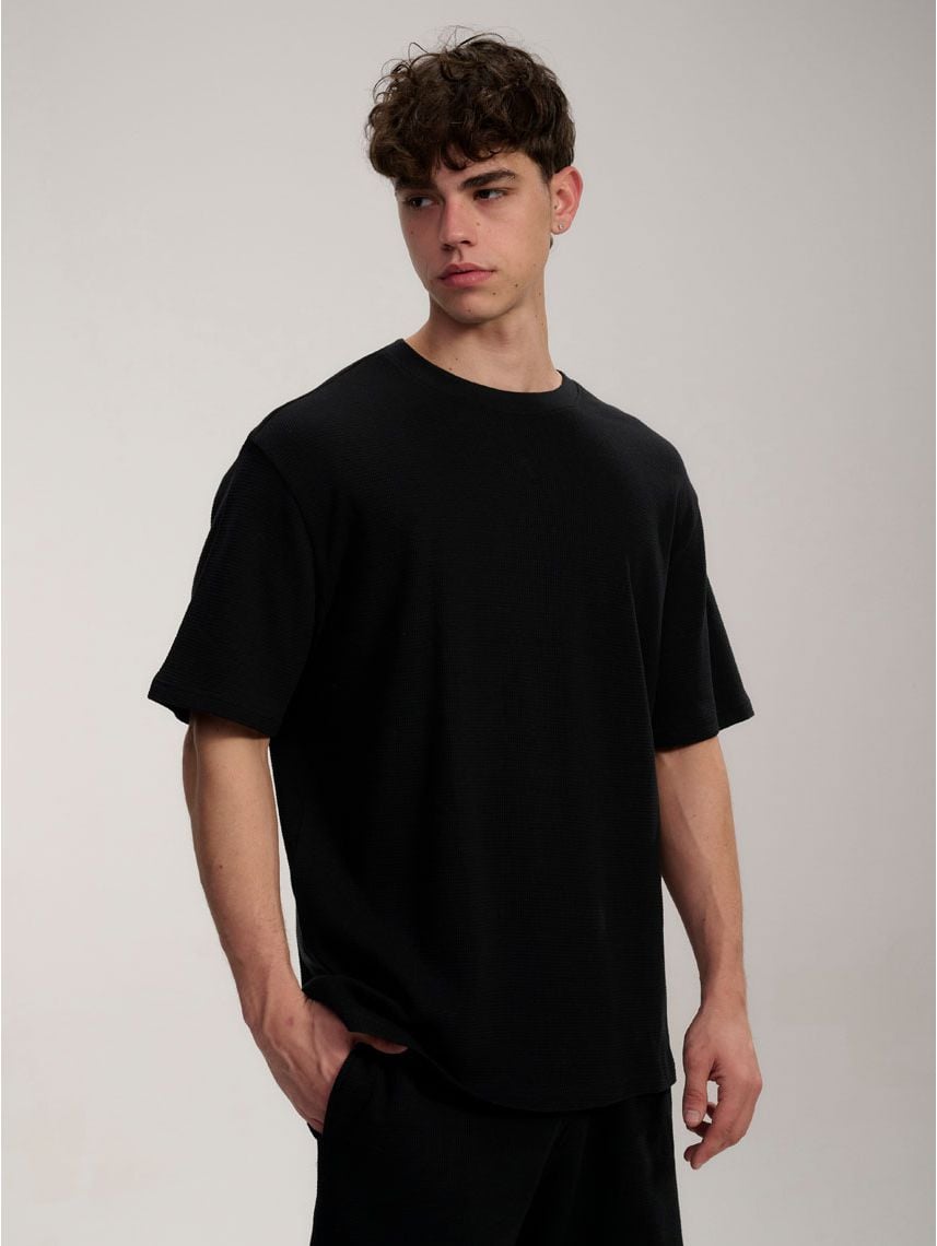 חולצת פיג’מה ופל קצרה