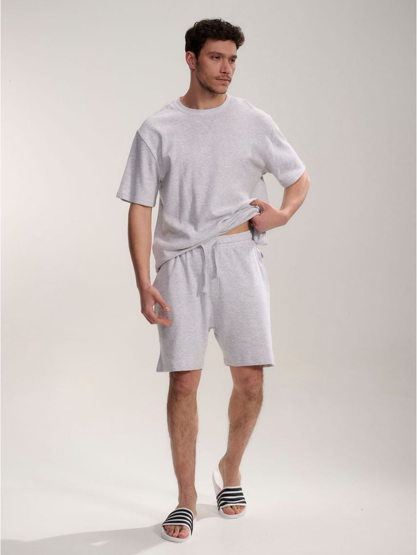 מכנסי פיג’מה ופל קצרים