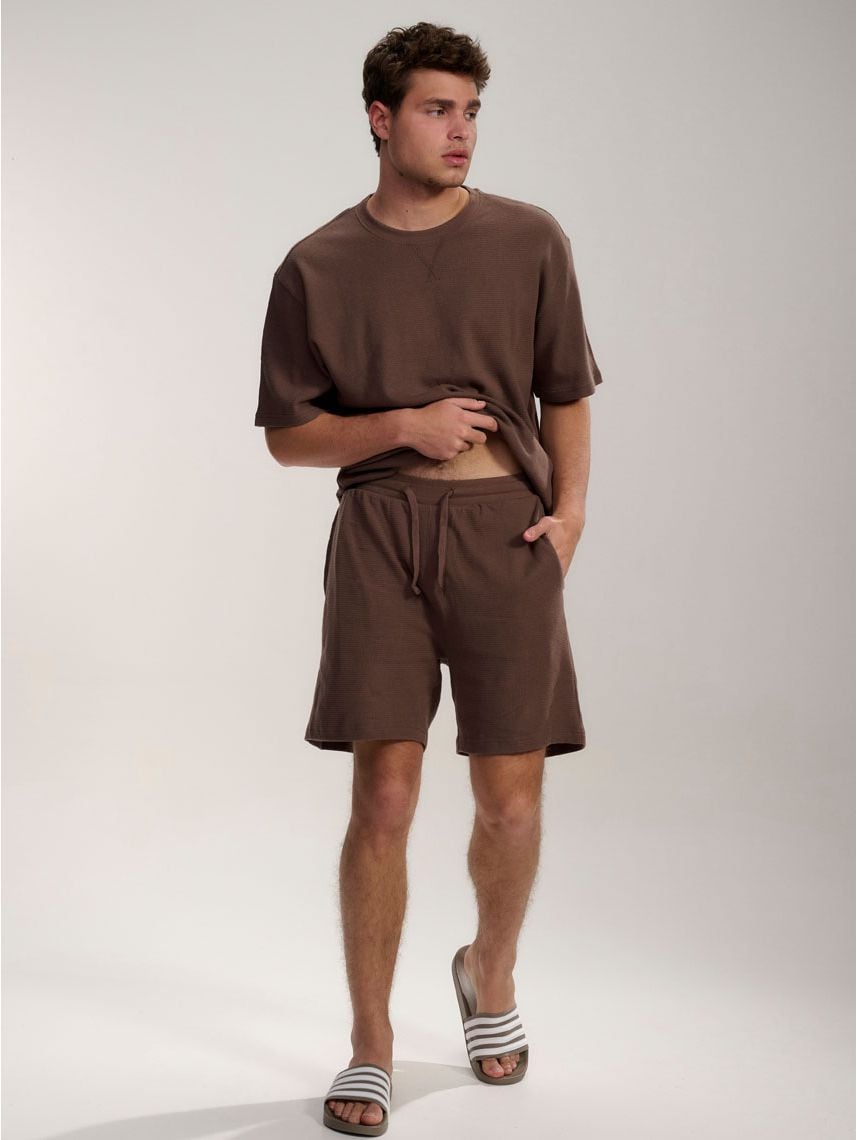 מכנסי פיג’מה ופל קצרים