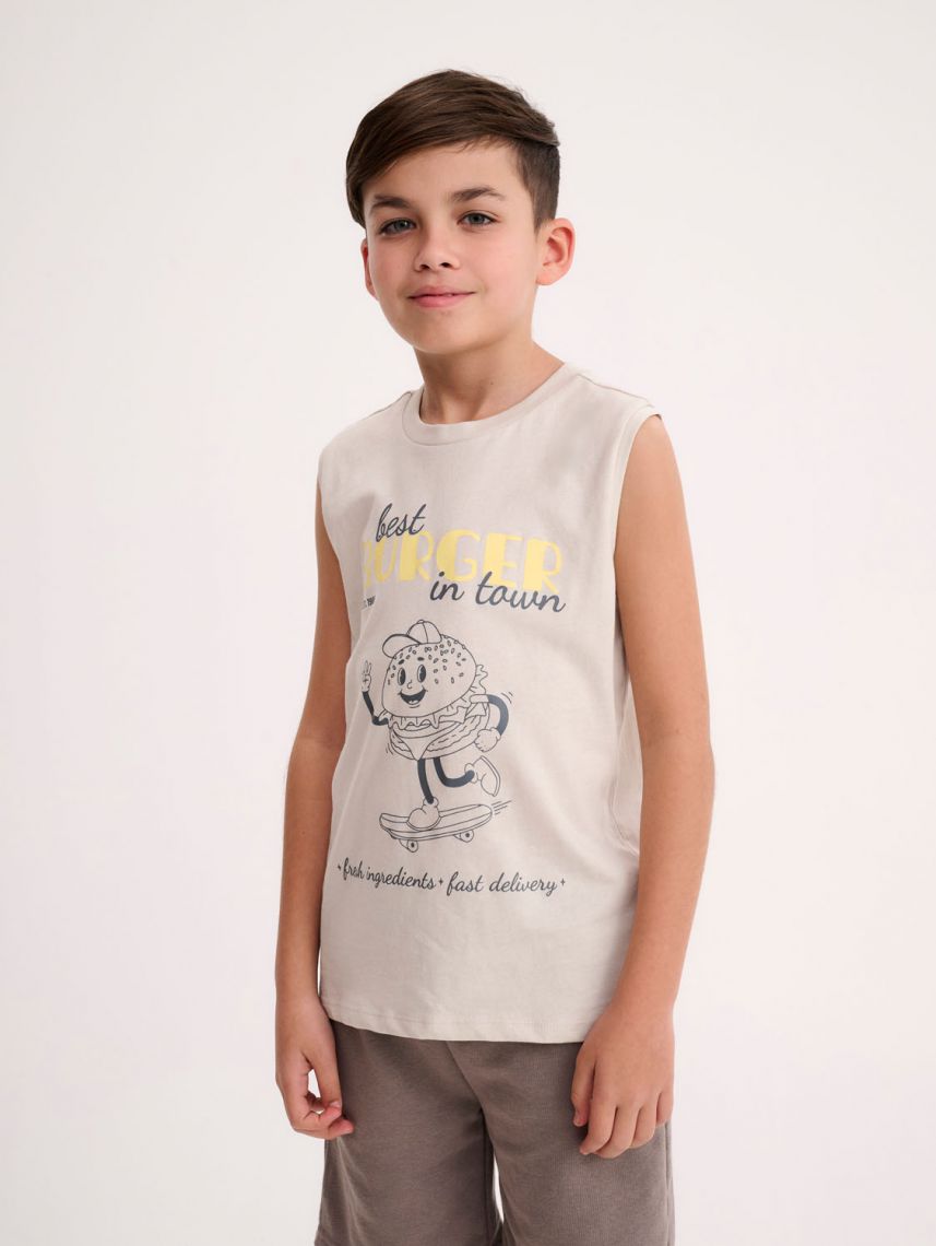 גופיה עם הדפס