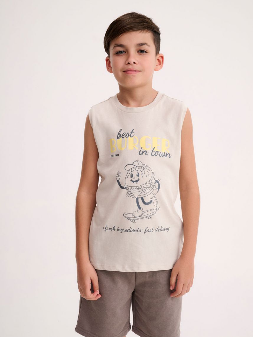 גופיה עם הדפס