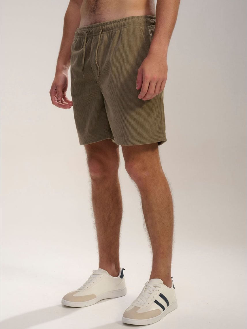 מכנסי קורדרוי קצרים