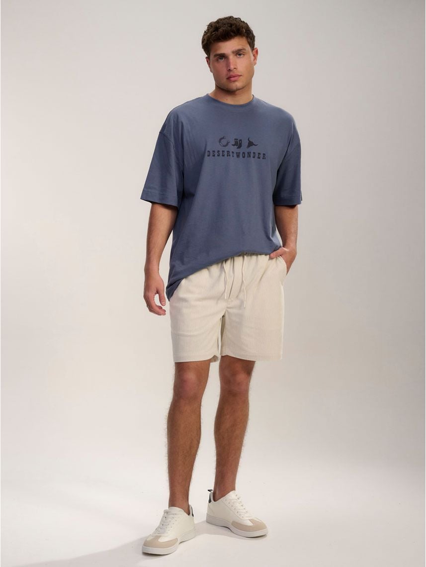 מכנסי קורדרוי קצרים