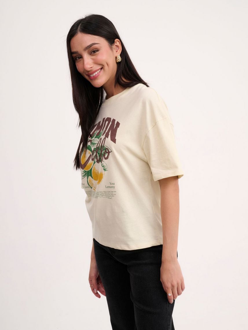 טי-שירט עם הדפס