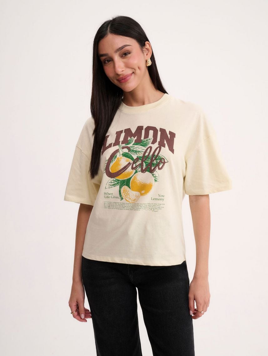 טי-שירט עם הדפס