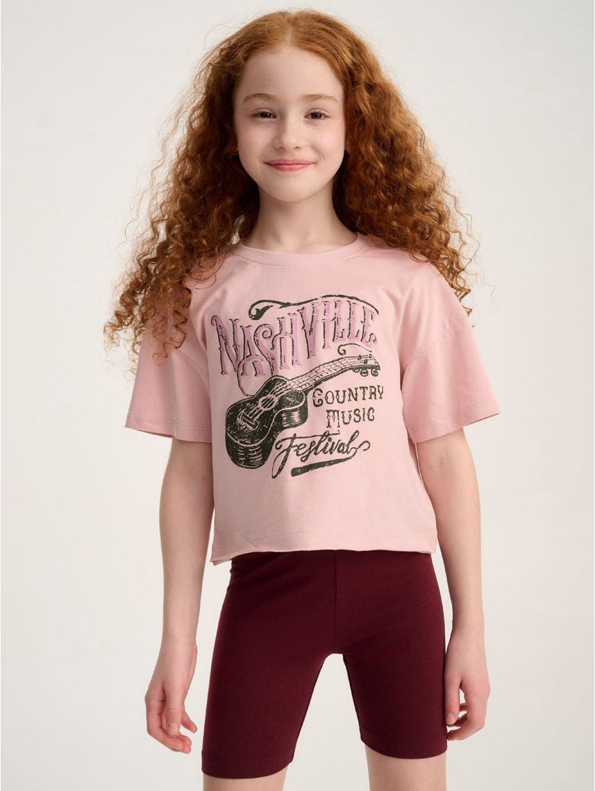 טי-שירט עם סיומת פרומה