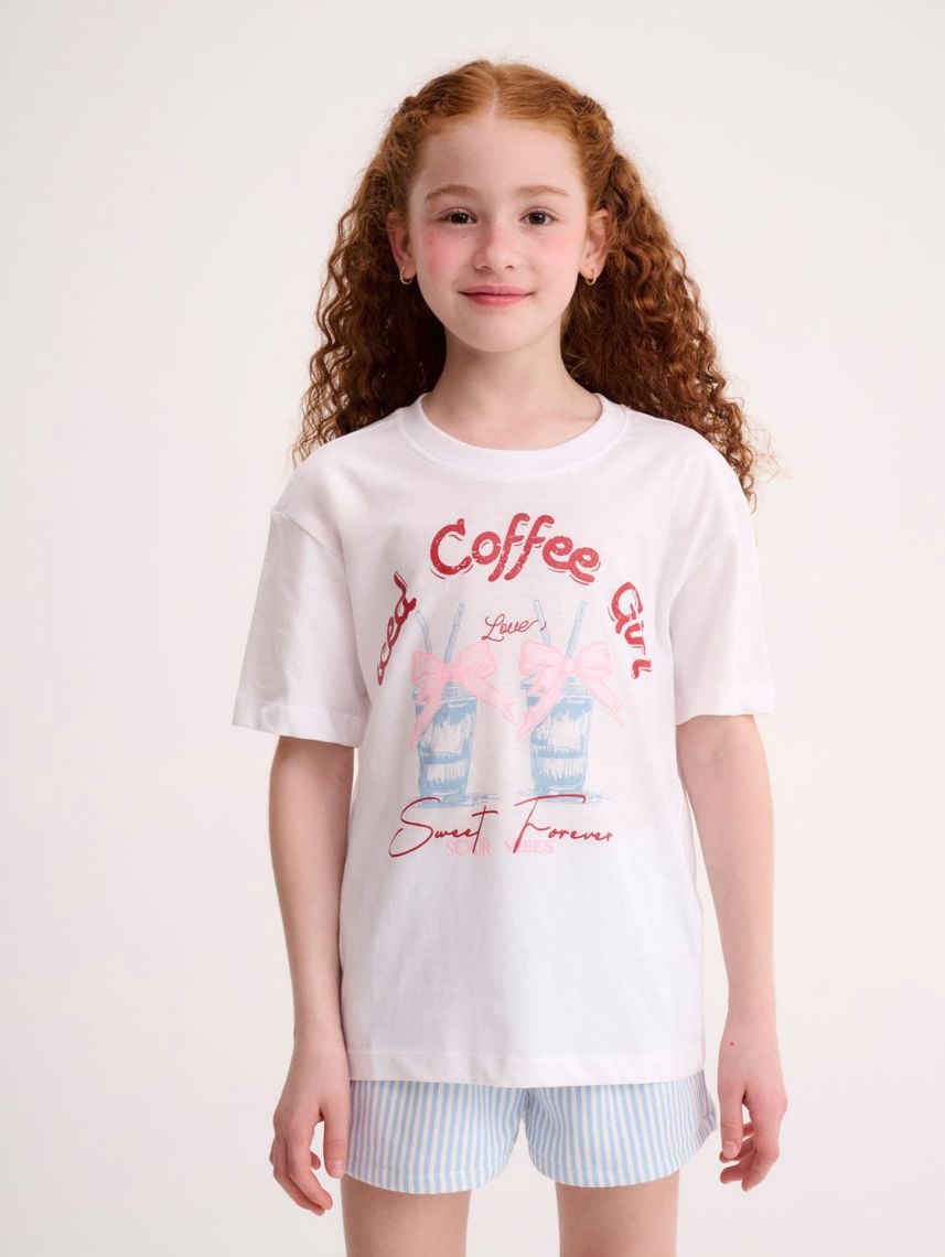 טי-שירט עם הדפס