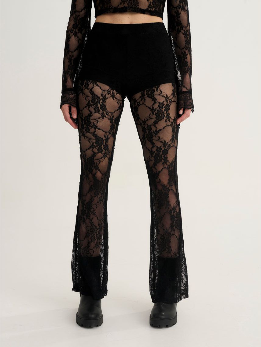 מכנסי תחרה ארוכים לתחפושת